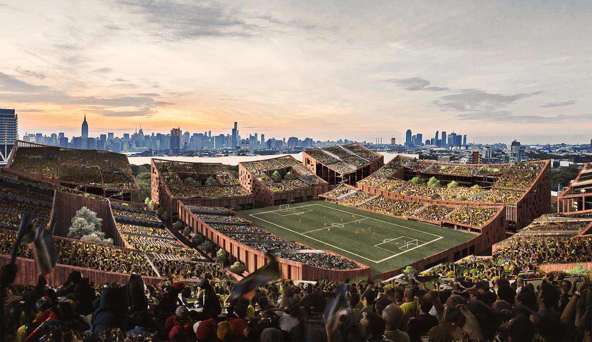 都会球场,都会社区