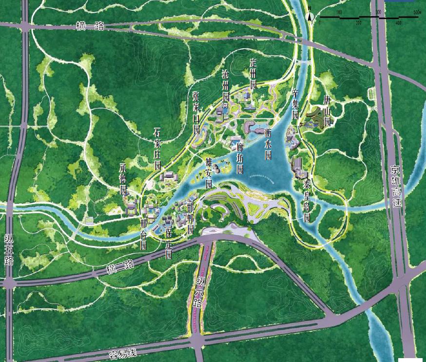 河北省第八届园林博览会,河北省园林博览会项目