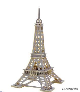 用牙签手工制作埃菲尔铁塔教程,用牙签搭的埃菲尔铁塔60cm