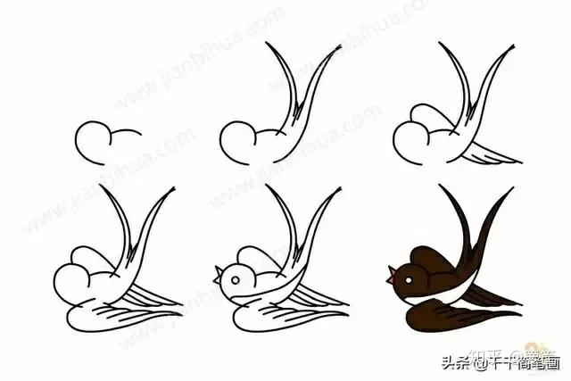 画小动物简笔画简单又漂亮,春天里的小动物怎么画简笔画