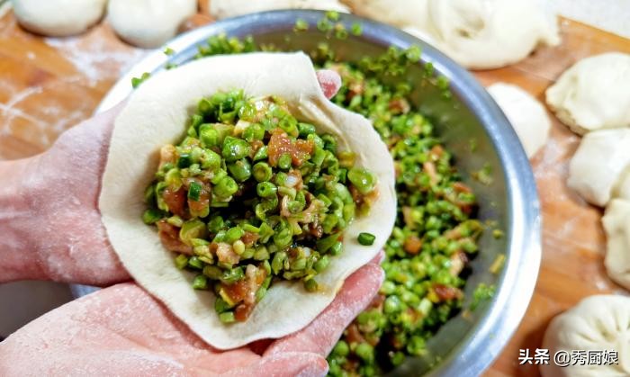 豇豆蒸包子怎样做才能松软好吃,四季豆可以和豇豆一起蒸包子