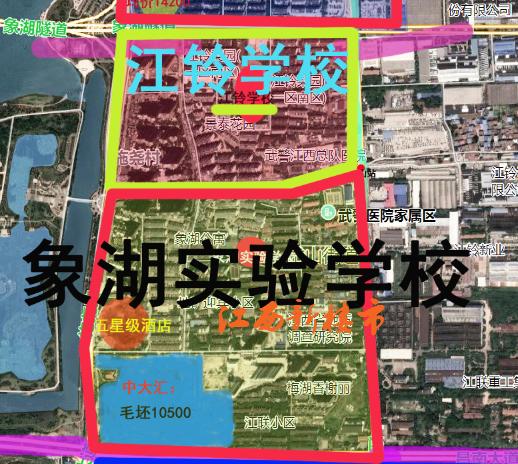 南昌青云谱学区划分最新规划,南昌2024小学区划分图青云谱