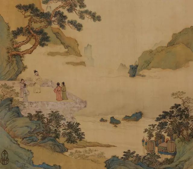 仇英书画作品欣赏,仇英书法欣赏真迹