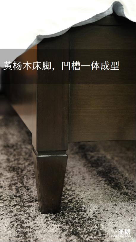 美式轻奢实木床主卧1.8米双人大床,美式实木床现代简约白色1.8米大床