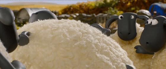 小羊肖恩2外星人,小羊肖恩用南瓜假扮农场主