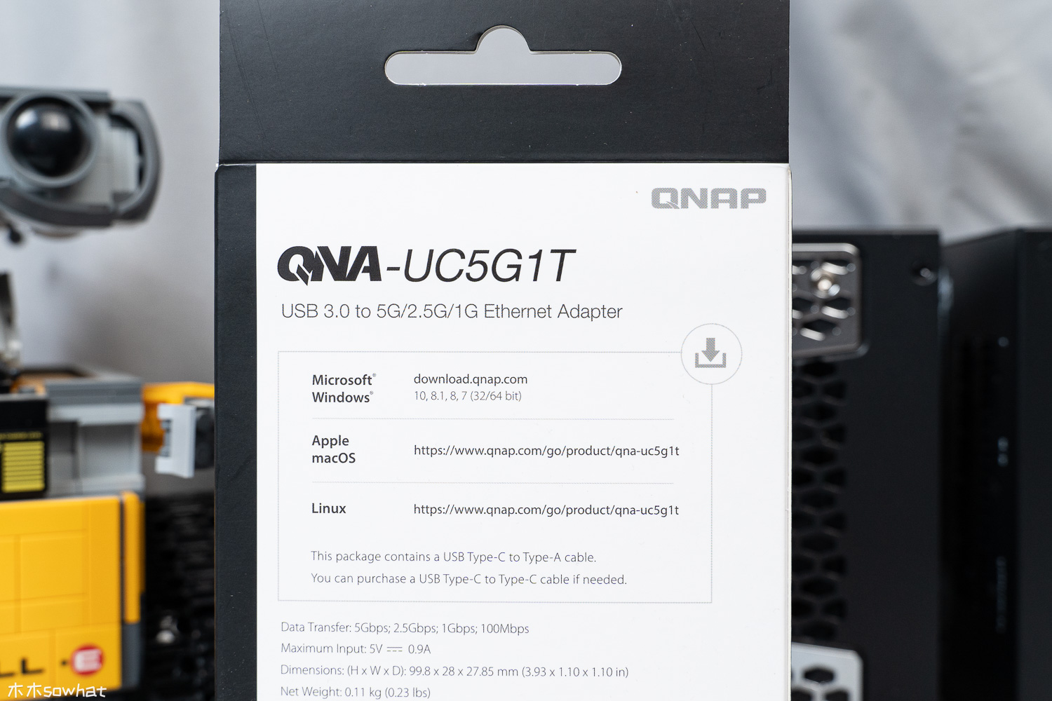 USB3.0秒变5GbE网卡——威联通QNA-UC5G1T网络转换器体验