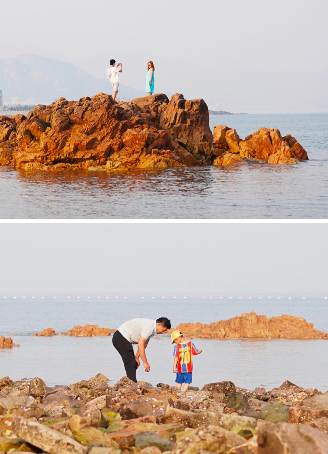 青岛的海给人很惬意,夏天青岛的海边热吗