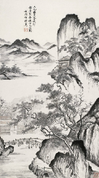 郑午昌花鸟,丝鬓散人郑午昌百幅绘画作品赏析