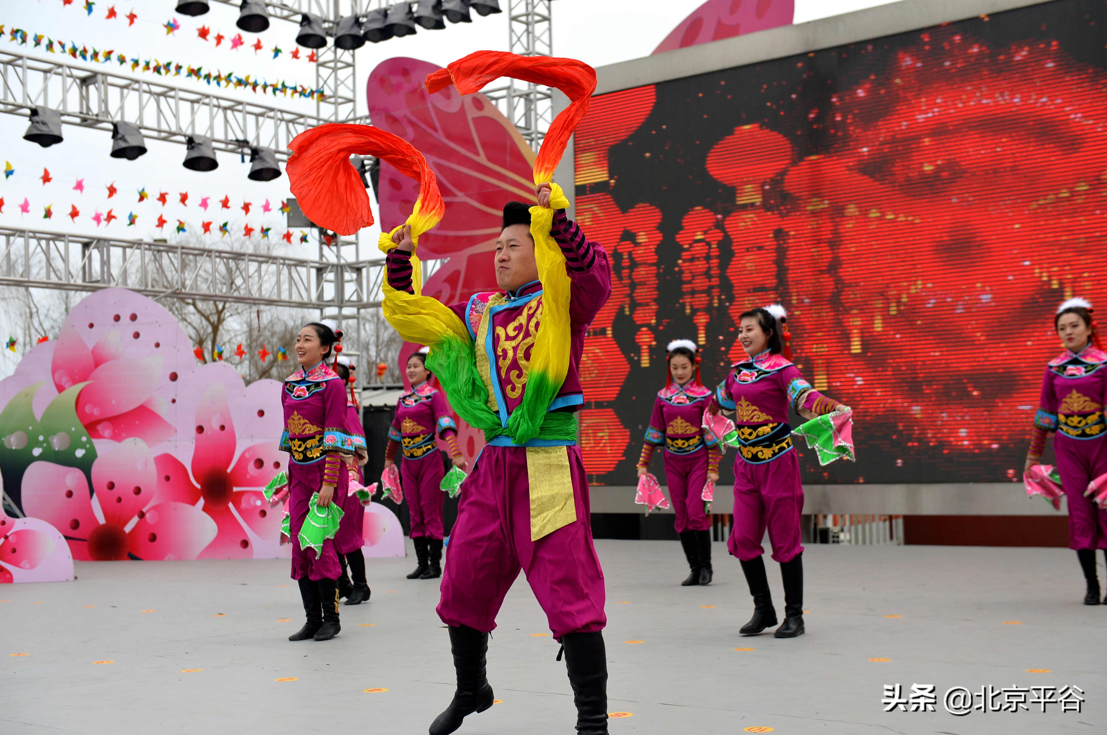 北京平谷最近的庙会,北京平谷春节庙会文化唱主角