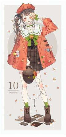 二次元人物半侧脸怎么画,二次元好看人物画法