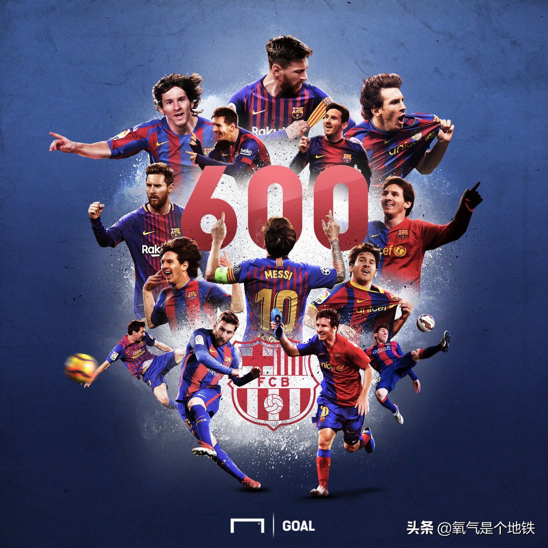 欧冠-梅西：一个人的足球梦之队