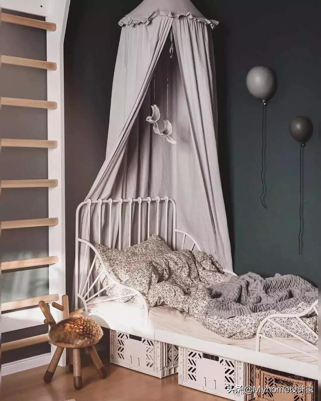 如何布置梦幻的儿童房,小孩就能布置的儿童房