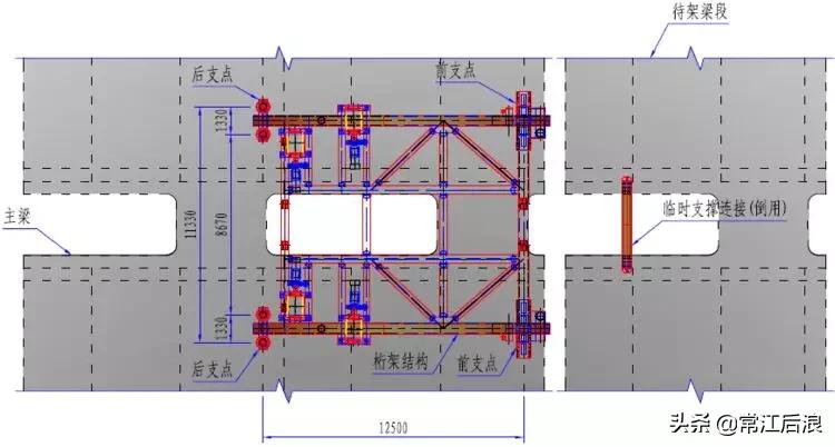 简易桥梁设计图纸大全,桥梁设计简图配上说明性文字