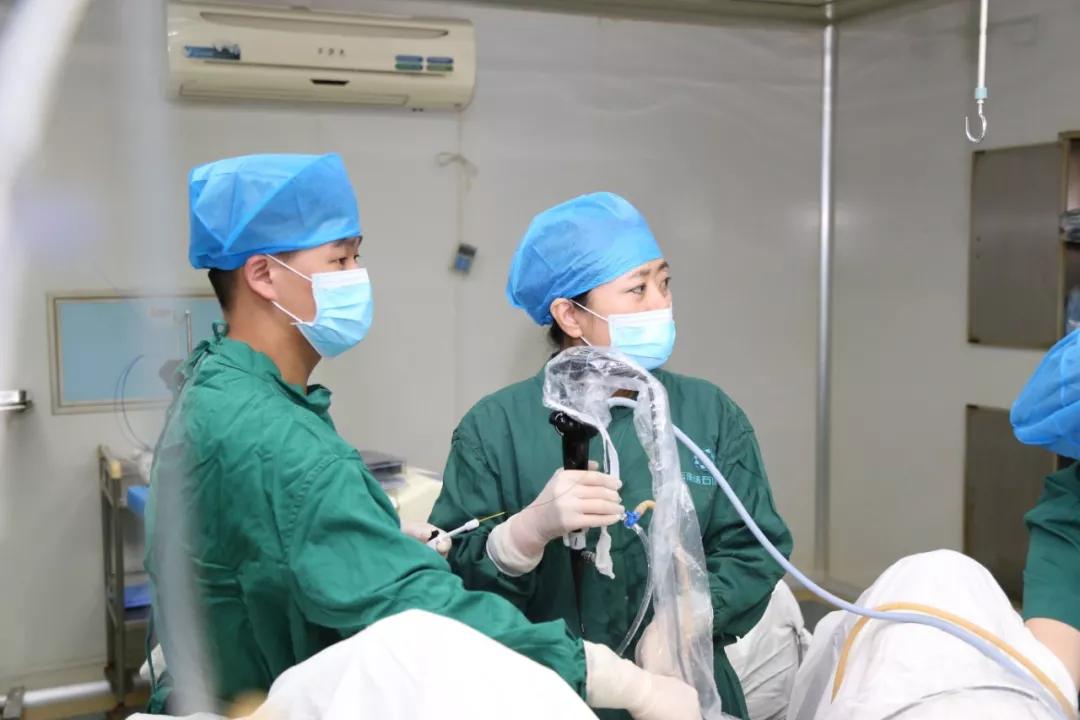 结石做微创手术全过程,十年前的结石终于手术了