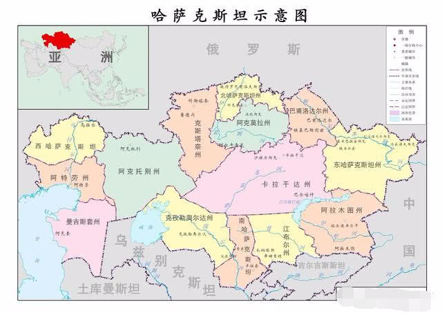 为什么哈萨克斯坦那么大,哈萨克斯坦怎么建国的