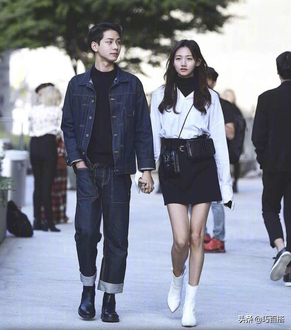 韩国街拍穿搭好看的小姐姐,韩国街拍高颜值小姐姐视频