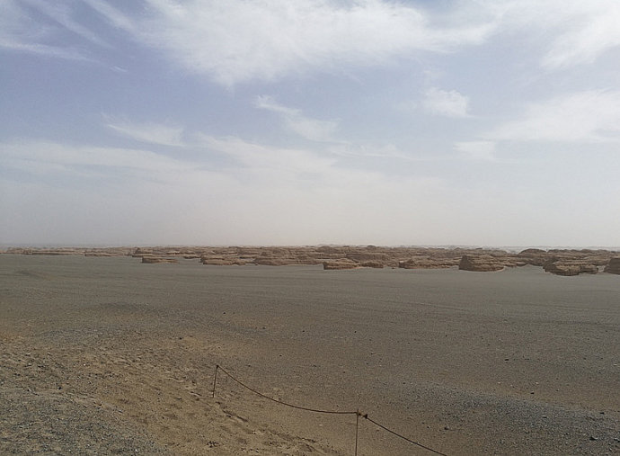 敦煌雅丹魔鬼城景观,大西北七彩丹霞地貌风景绝美震撼