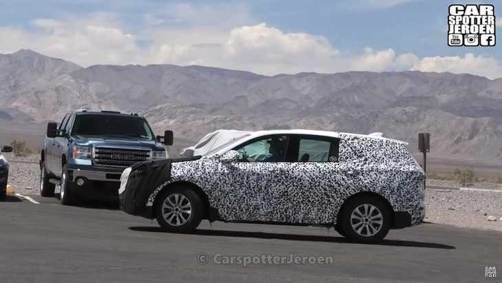 雪佛兰全新探界者申报图曝光,全新雪佛兰探界者发布