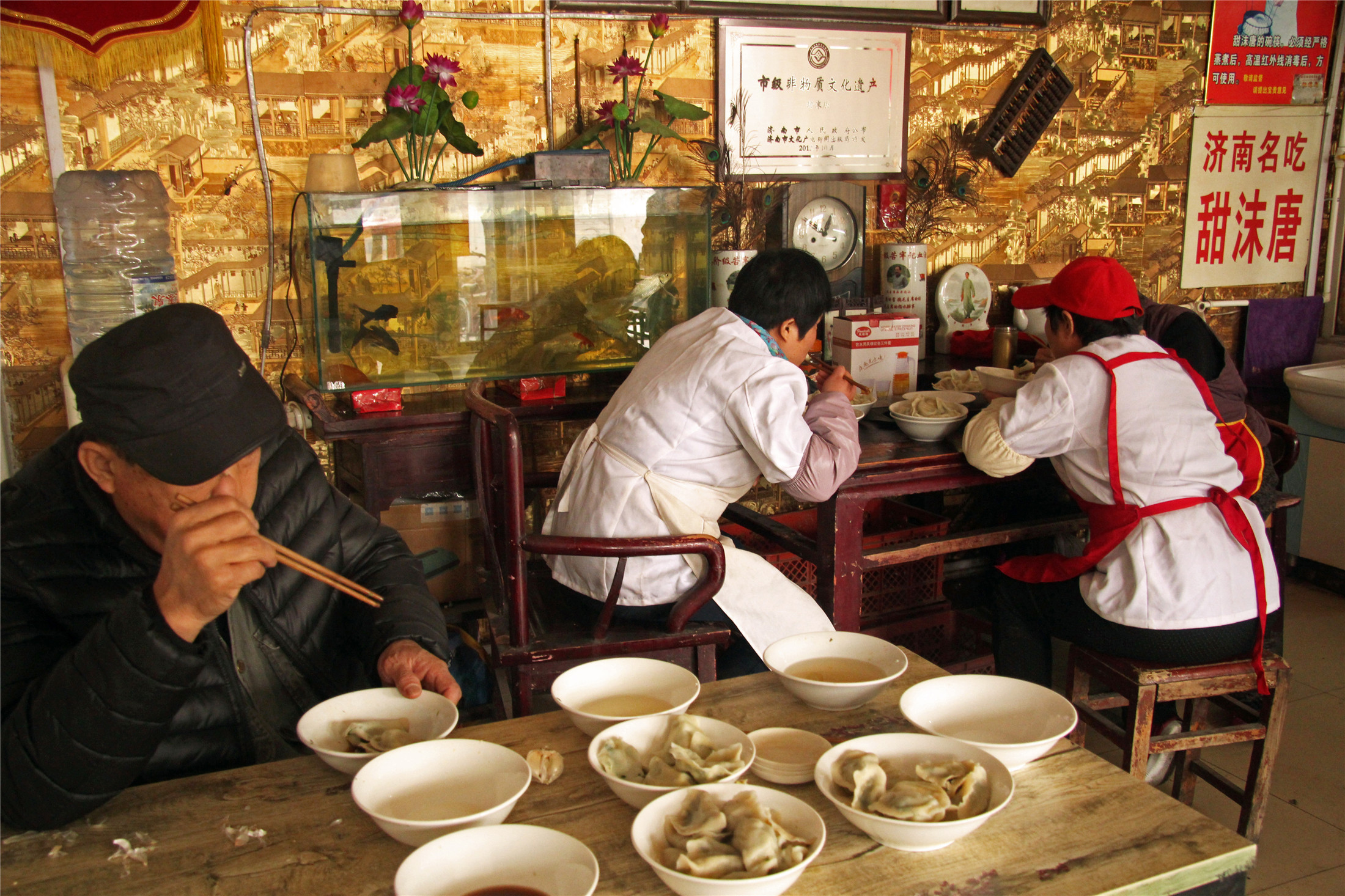 正宗济南甜沫粥的做法,济南名吃五香甜沫