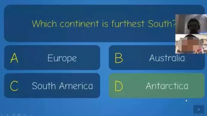 英伦云小学地理课程《Continents》了解地球上的陆地