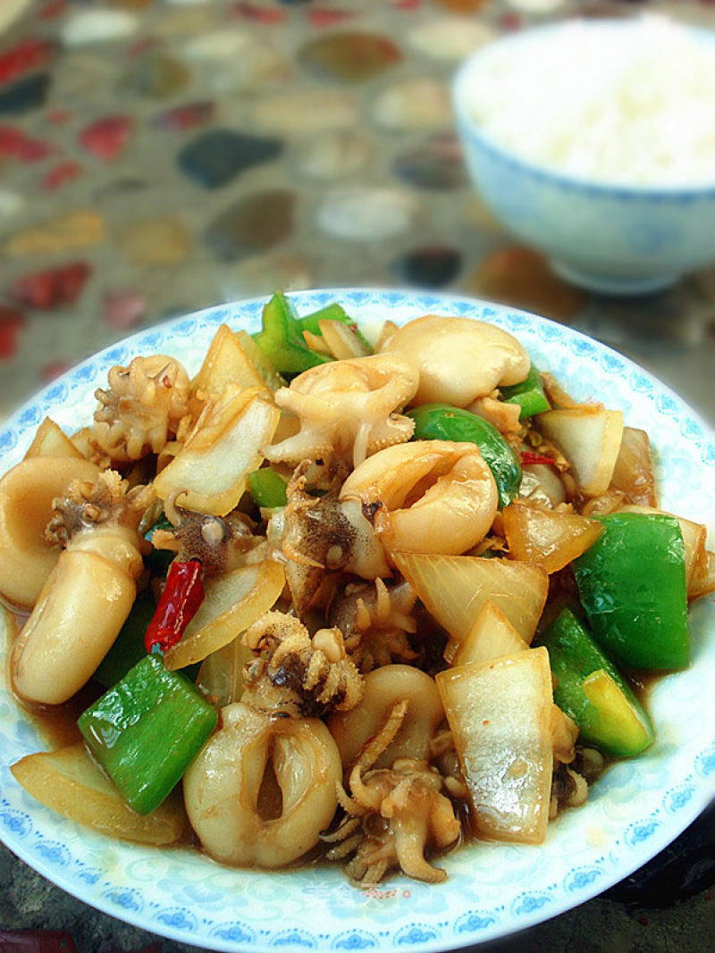 酱爆墨鱼仔最正宗的做法,酱爆墨鱼仔的做法大全家常菜