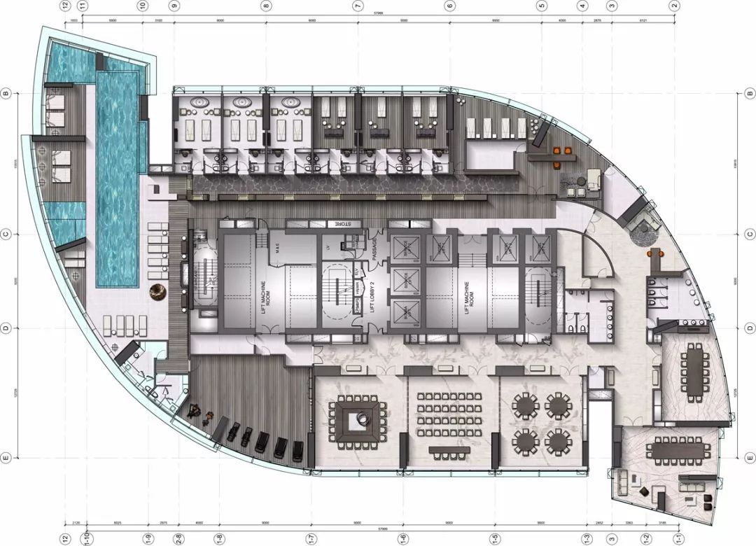 规划类效果图psd,ps室内平面图图库