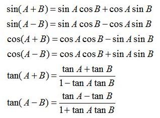 数学高中必修二知识点公式,高中二倍角公式