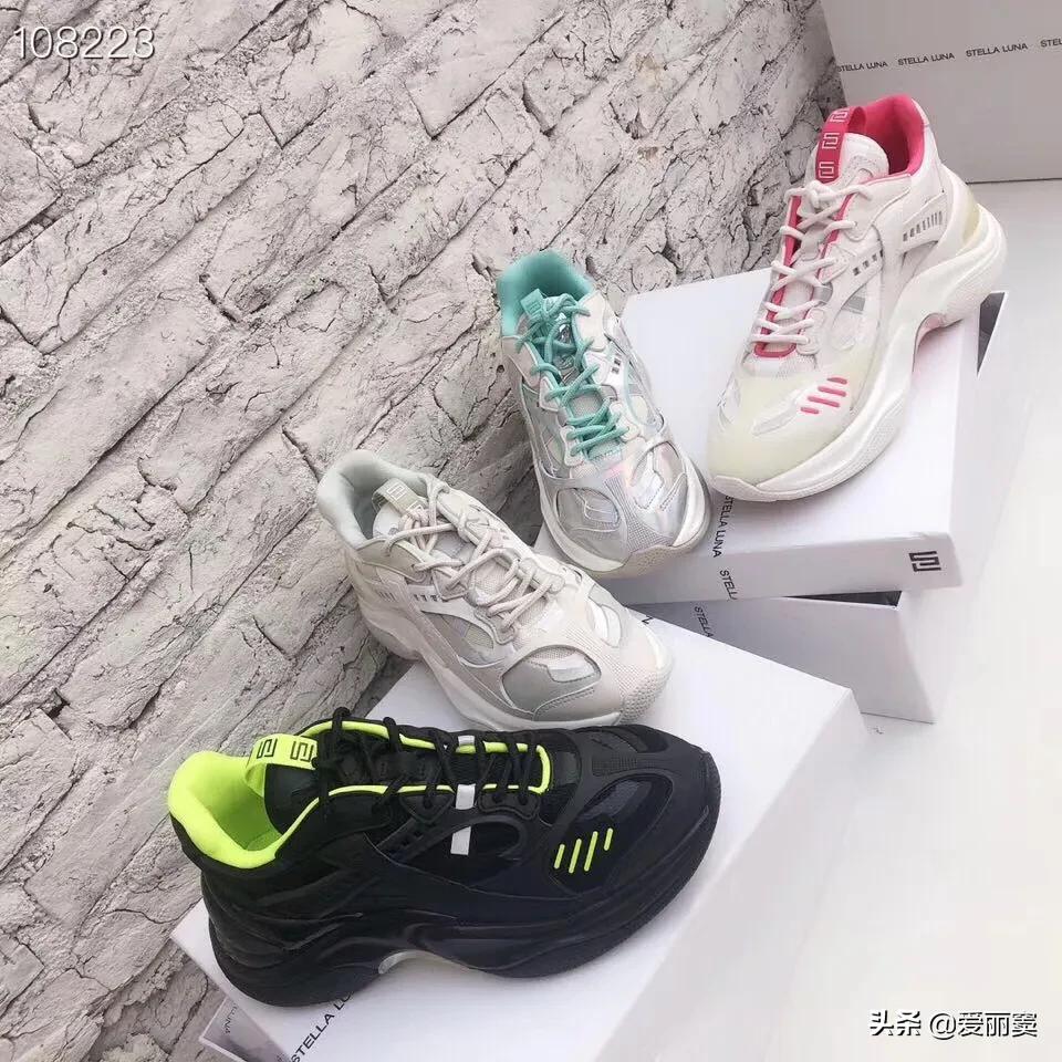 stellaluna春季新款跑步鞋,stellaluna女鞋春季新款老爹鞋