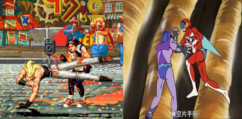 经典游戏拳皇,拳皇十周年梦幻大门五郎必杀技