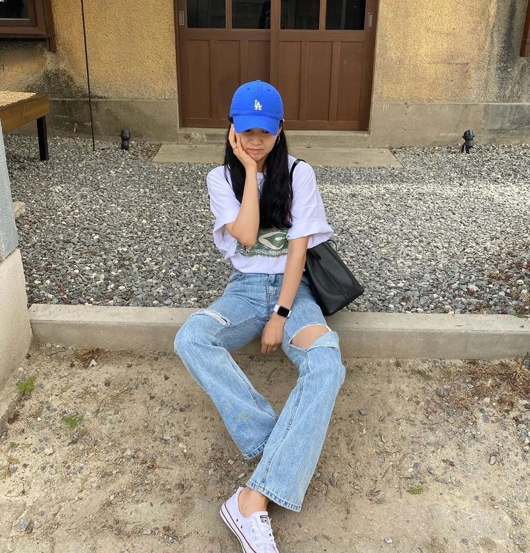 老爹裤的搭配才时髦,老爹裤让你显瘦又时髦