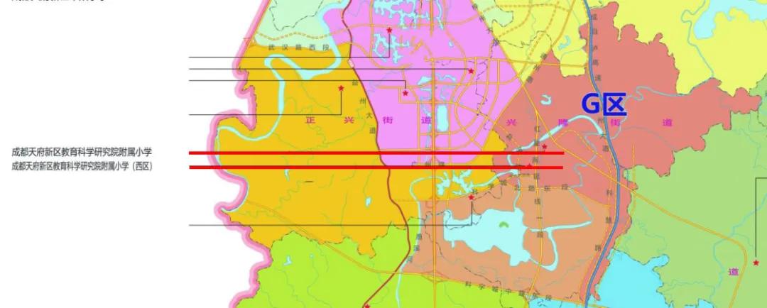 天府新区为什么多校划片,2021年天府新区学区划片高清图