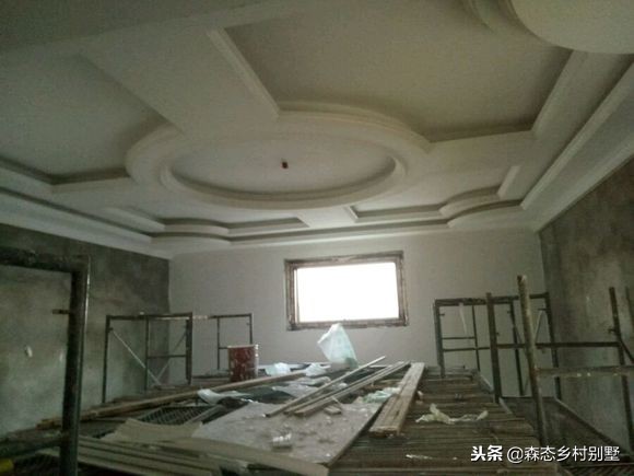 北方农村建房全过程，三层占地150平米，花了50万