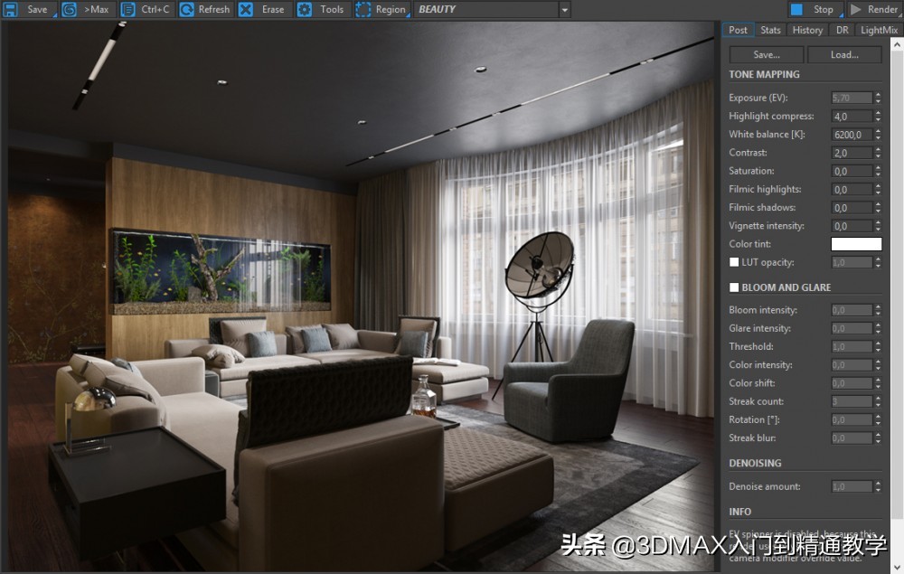 那些好看的效果图是怎么做的,耗时56小时才完成作品