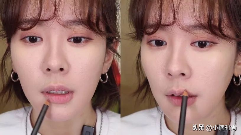 人中缩短化妆技术,人中很短妆容