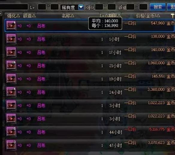 DNF最便宜的紫卡,dnf最不值钱的金卡片