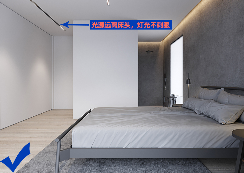 卧室灯光如何布置不刺眼,卧室吸顶灯怎么改造不刺眼