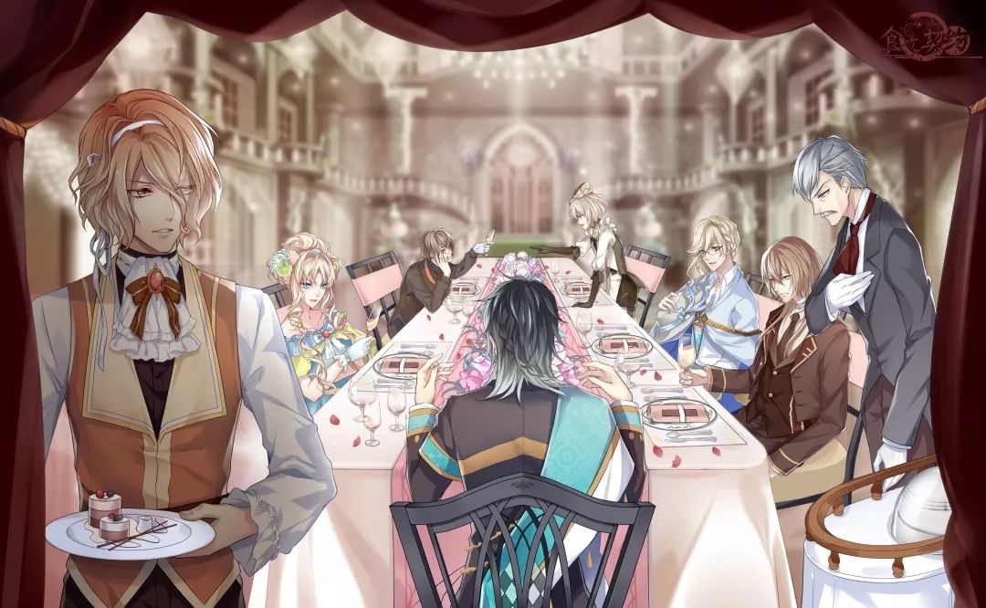 乙女游戏精髓,女性玩家占比多的游戏食之契约