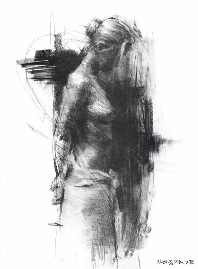 油画抽象肌理纹理,油画抽象头像