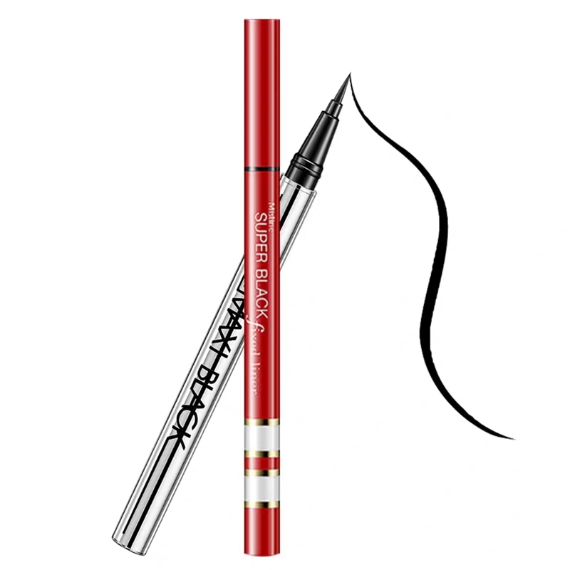 不晕染的眼线,眼线笔怎么涂不晕染技巧