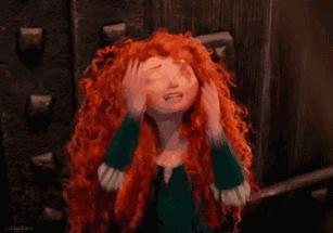 自己弄发型失败,当发型被毁了