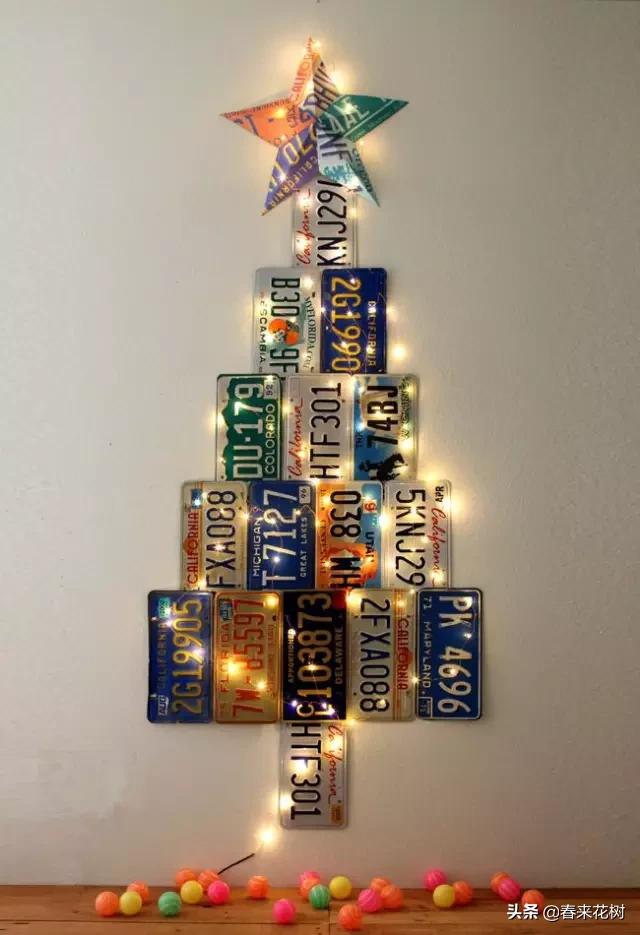 圣诞树是圣诞节的必备装饰,圣诞节最简单装饰