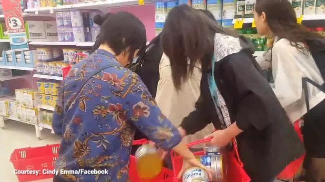 澳大利亚华人在超市抢奶粉,澳洲代购抢奶粉事件