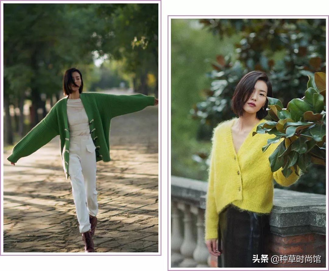 针织衫要怎样穿才时髦,原来针织衫还能这样穿太时髦了