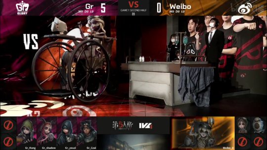 第五人格ivl夏季赛开幕式gr战队,第五人格ivlgr阵容