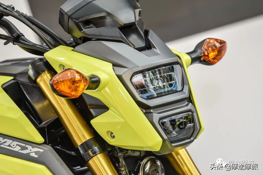 本田msx125和银钢小怪兽的对比,摩托车大赛小霸王