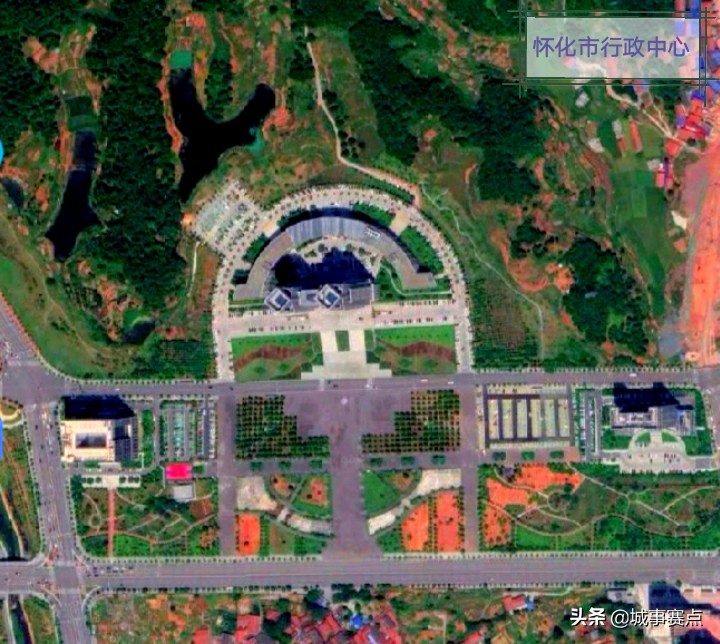 湖南各地政府大楼排名,湖南周边省级行政中心