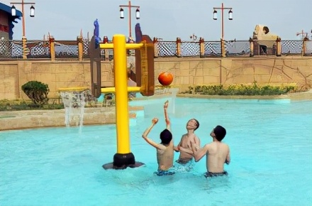 中新生态城欢乐水魔方,生态城水魔方有什么玩的