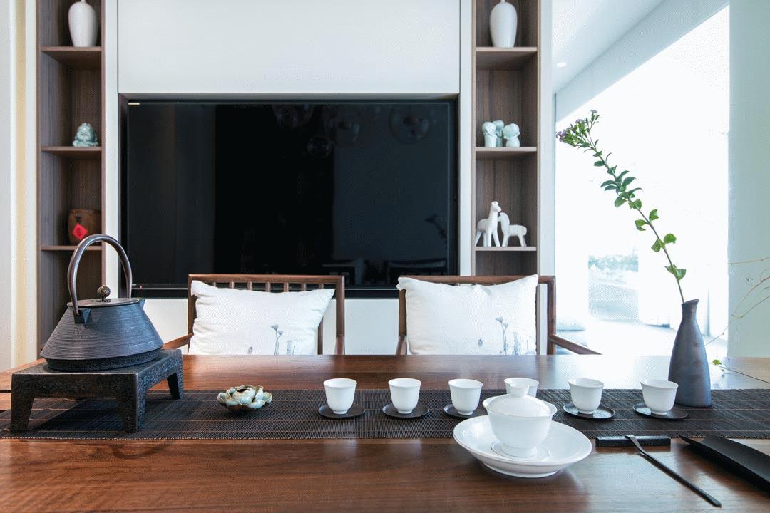 悬空电视柜台面无缝拼接,这是我见过最现代风装修