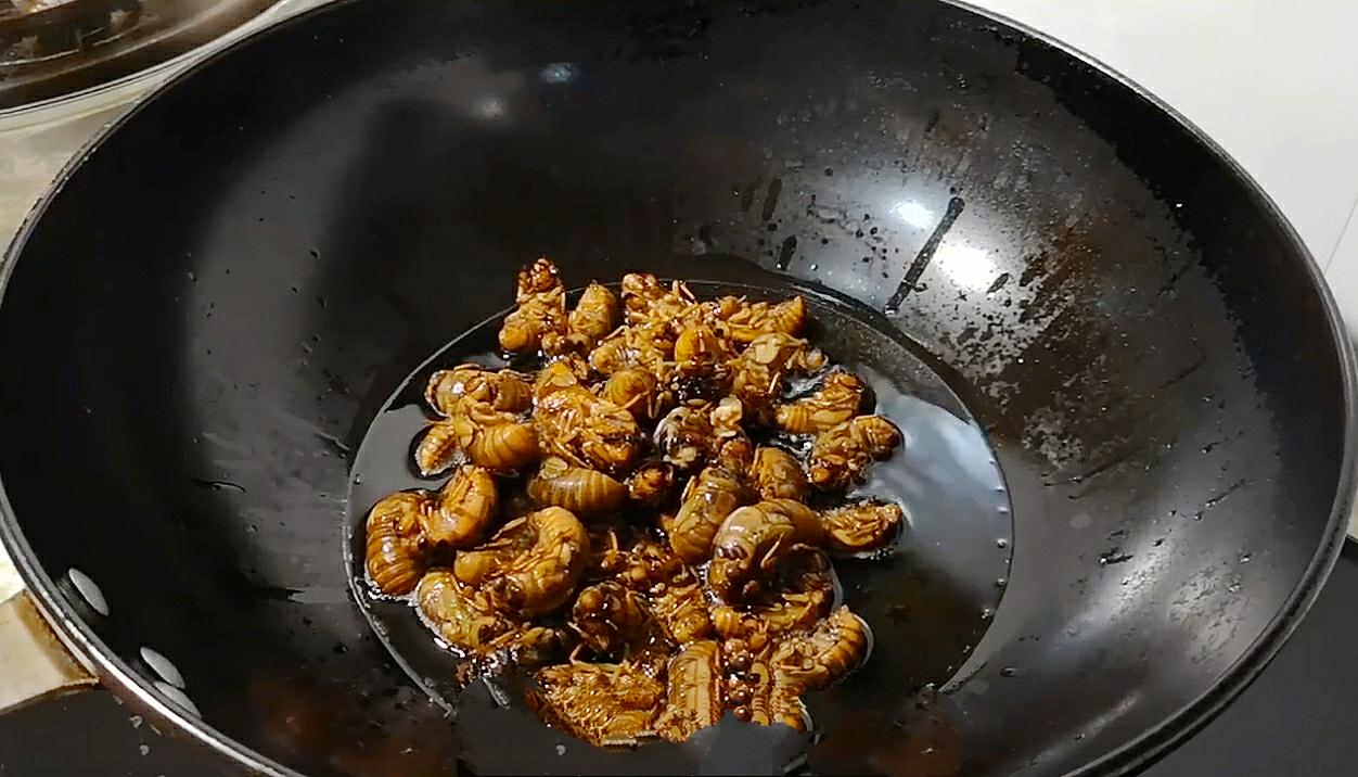 油炸金蝉去头吗,油炸金蝉炸几分钟