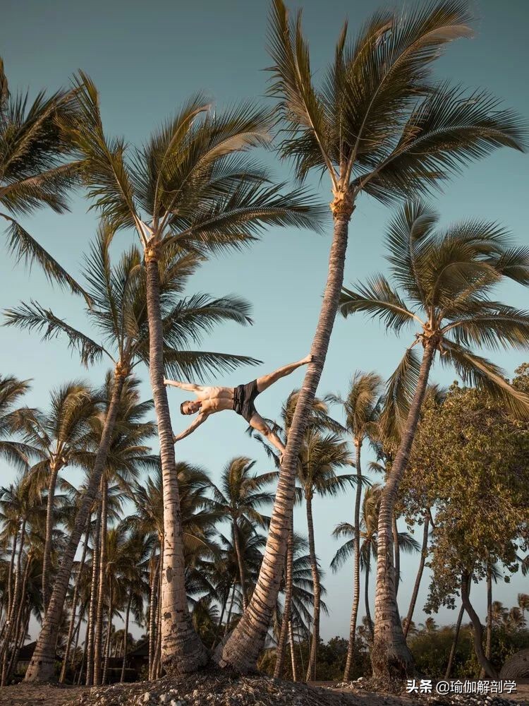 当瑜伽遇上摄影,男摄影师和瑜伽